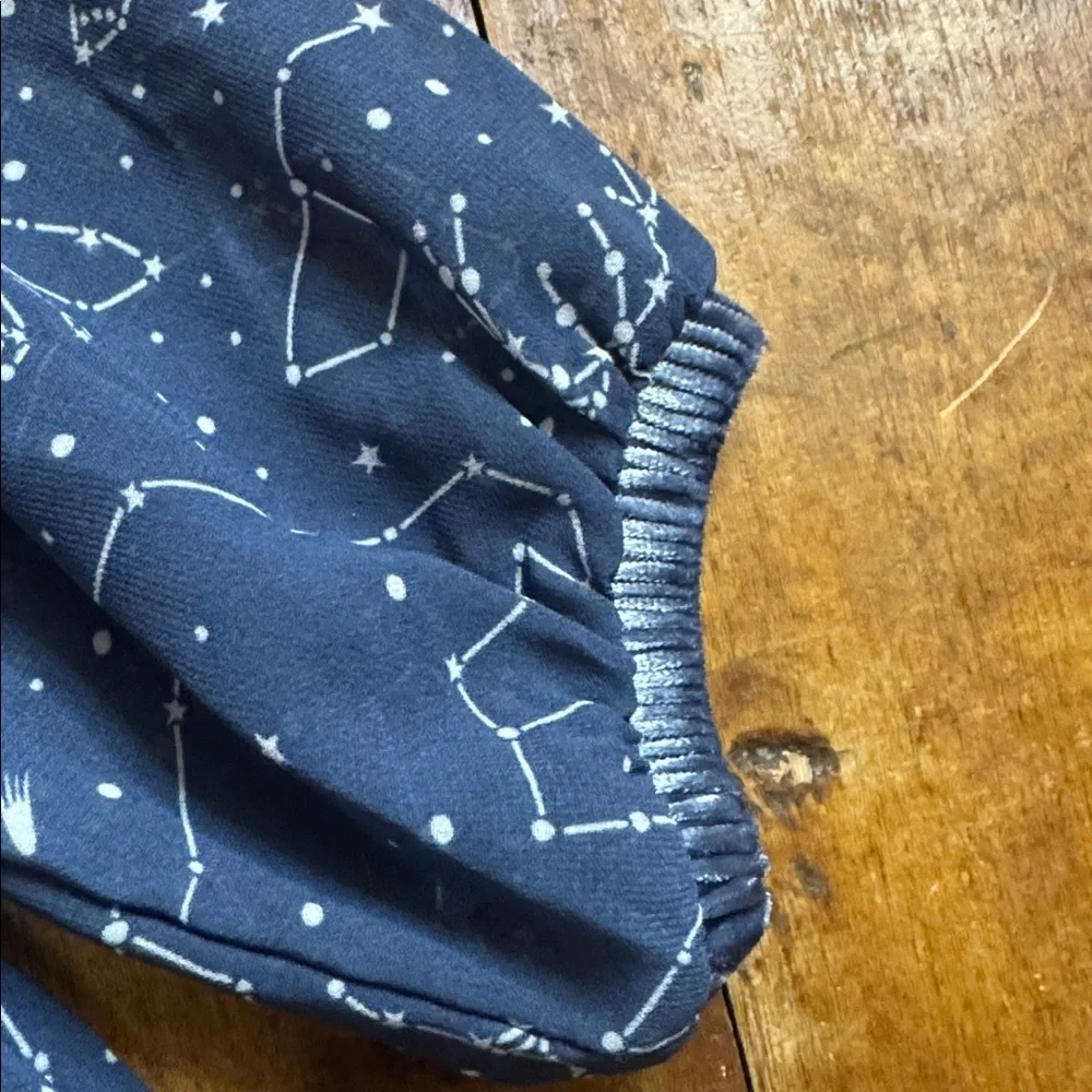 OshKosh dress size 4T constellation dress lined winter blue